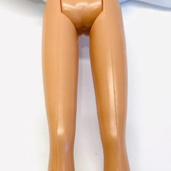 MATTEL BARBIE Asian Doll Long Black Hair Blue Eyes Three Piece Outfit 12" Tall - Picture 12 of 12